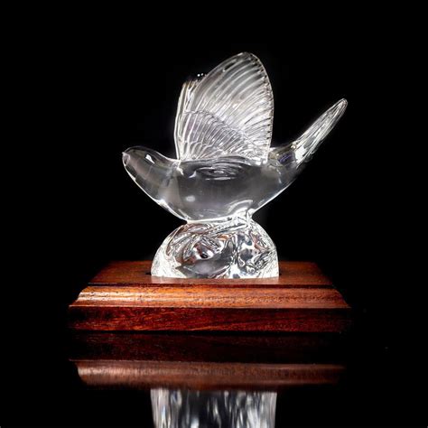 Waterford Crystal Bird Figurine Nightingale