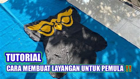 Tutorial Lengkap Cara Membuat Layangan Celepuk Burung Hantu Layangan