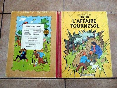 Comicsvalue Album Ancien Eo Bd Herge Aventure De Tintin L Affaire