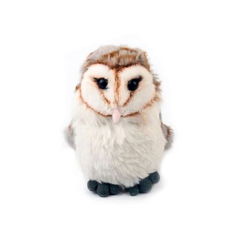 Eco Barn Owl Plush Soft Toy 15cm Soft Toys Plush Save Nature While