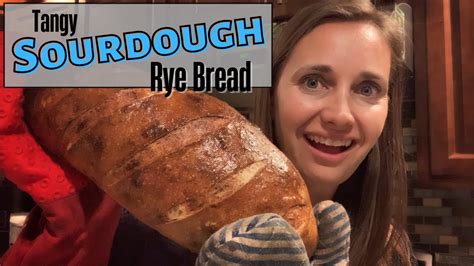 Tangy Sourdough Rye Bread Recipe Youtube