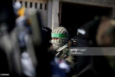 Armed Members Of Palestine Mujahid Movement Al Mujahidun Brigades