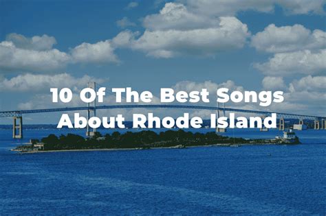 10 Best Songs About Rhode Island: Ocean State Playlist