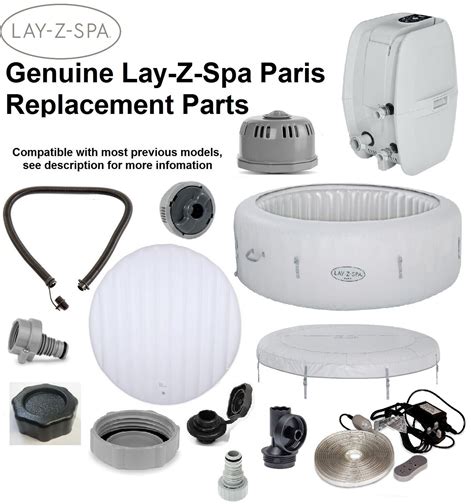 Lay Z Spa Paris New York Airjet Hot Tub Spa Replacement Parts Lazy