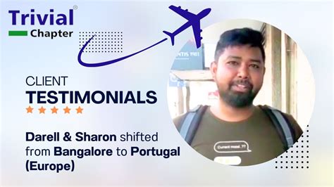 Darell Sharon Shifted From Bangalore To Portugal Europe