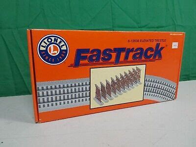 Lionel O Scale Model Train 6 12038 FasTrack Elevated Trestle Set NOS