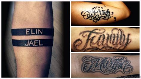 Tatuajes De Nombre En El Brazo Tatuajeclub