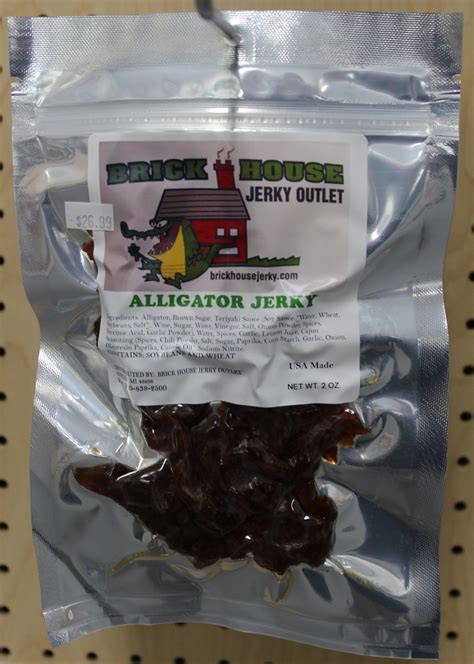 Alligator Jerky – Brick House Jerky Outlet