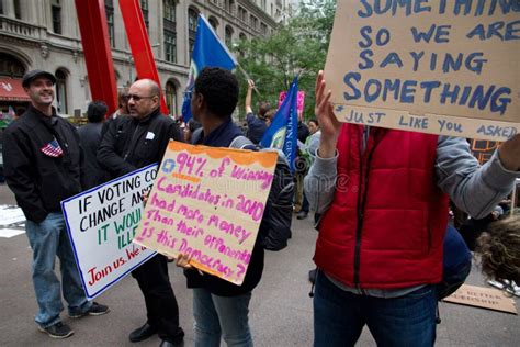 Occupy Wall Street at Zuccotti Park Editorial Stock Photo - Image of ...