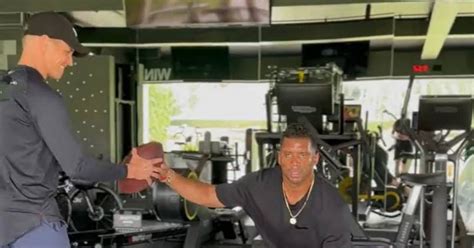 Russell Wilson shares unique workout video after body…