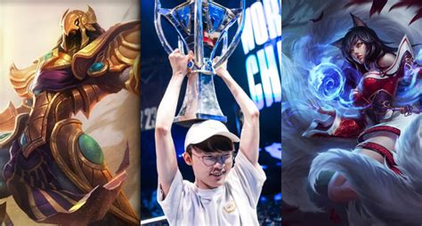 《英雄聯盟》盤點 Faker 歷代冠軍角色！今年他會圓夢選擇阿璃還