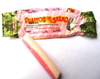 Buy Palitos De La Selva Caramelos Masticables Sabor Frutilla Y Vanilla