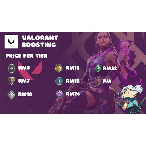 VALORANT BOOSTING SERVICE BY ATHENA Shopee Malaysia