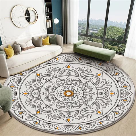 Mandala Pattern Carpet Amen Crystal