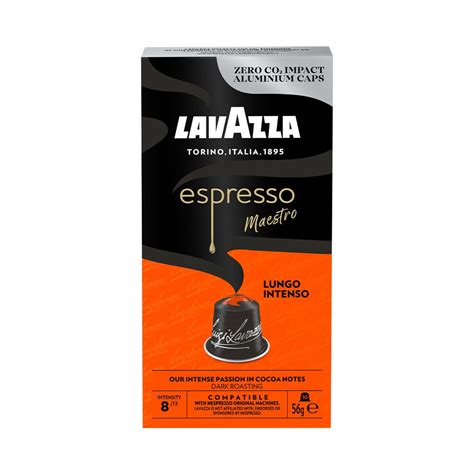 Lavazza Lungo Intenso 10 Kapsler Til Nespresso For Kr 44 00