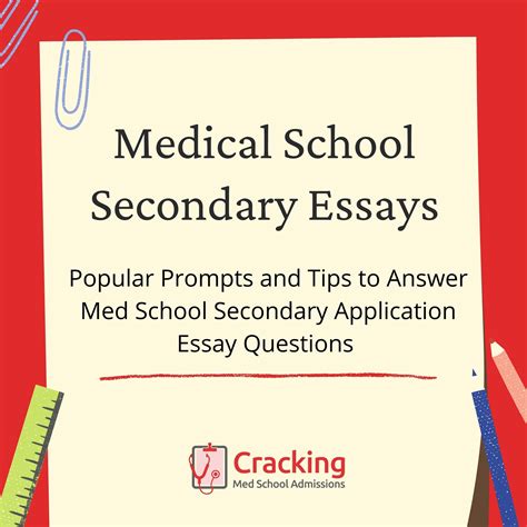 Medical School Secondary Essays: Prompts & Tips To Answer Them