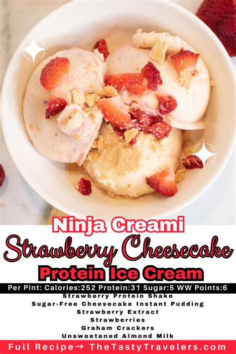 Ninja Creami Strawberry Cheesecake Ice Cream Artofit