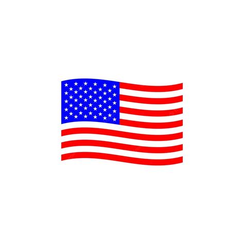 Premium Vector Waving Flag Of United States Of America American Flag Vector Illustration