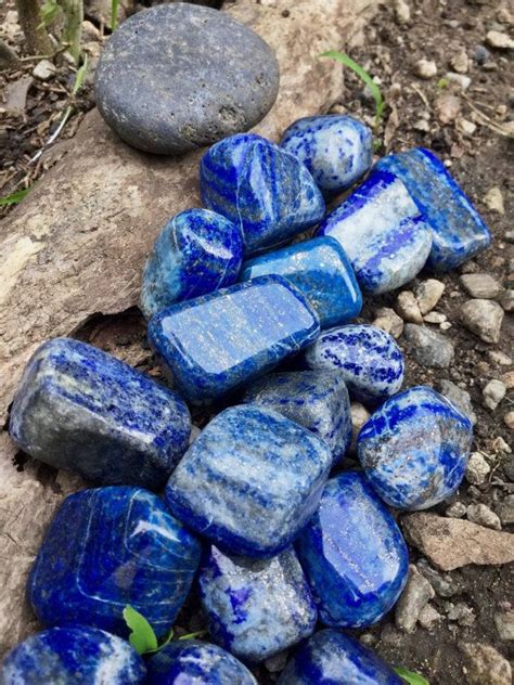 LAPIS LAZULI PREMIUM Grade A Natural Tumbled Polished Blue | Etsy ...