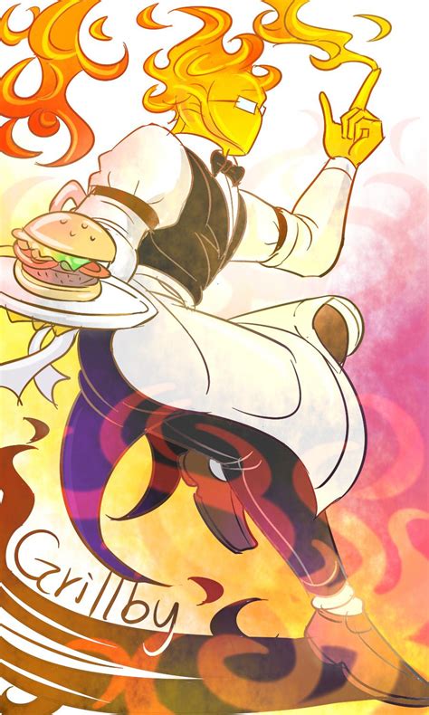 Underlust Grillby Fan Art