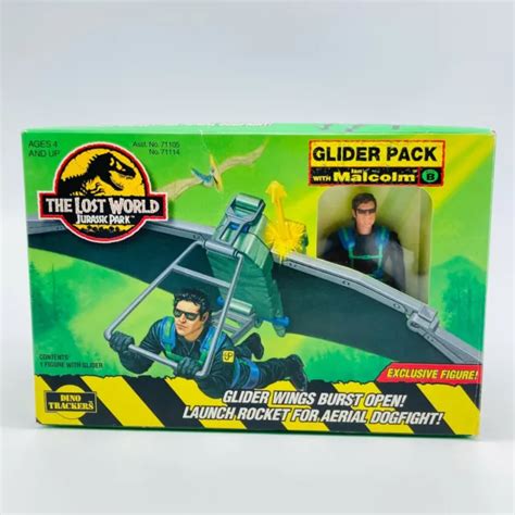 The Lost World Jurassic Park Vintage Glider Pack Ian Malcolm Figure