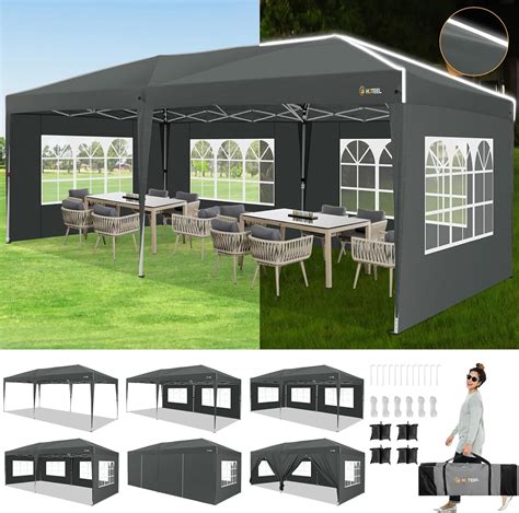 Amazon De Hoteel Hoteel Pavillon X Mit Seitenwnden Faltpavillon X