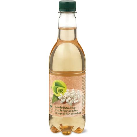 Migros Bio Holunderblüten Sirup Migros