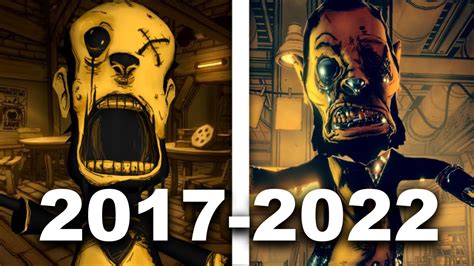 Bendy And The Dark Revival Evolution Of Butcher Gang 2017 2022