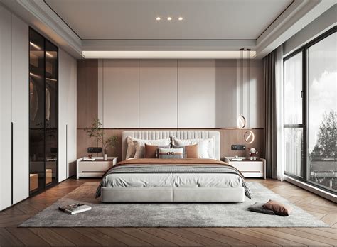 Modern luxury style bedroom 3D model 3D model | CGTrader