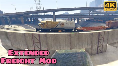 Freight Train Extended Grand Theft Auto 5 East Los Santos YouTube