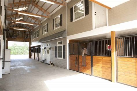 Horse Barn With Apartment Plans | Printable Templates Free