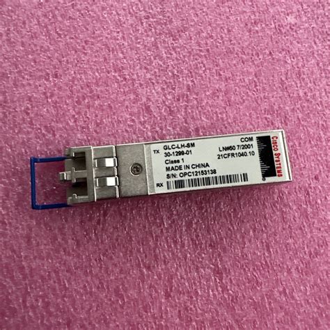 Cisco Glc Lh Sm 1000base Lx Lh Sfp Transceiver Module 30 1299 01 Ebay