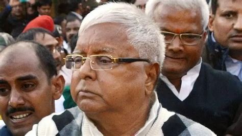 Mp Court Issues Permanent Arrest Warrant Against Lalu Yadav In 1990s