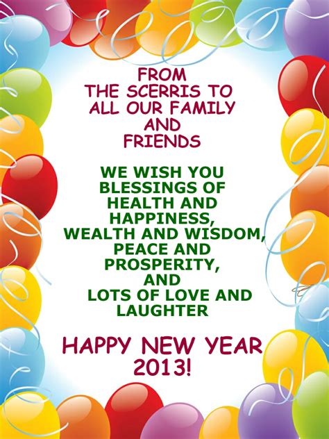 Happy New Year Blessings And Quotes. QuotesGram