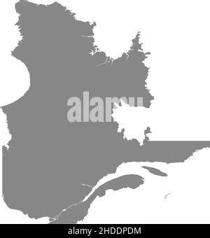 Gray Flat Blank Vector Administrative Map Of The Municipalities Of