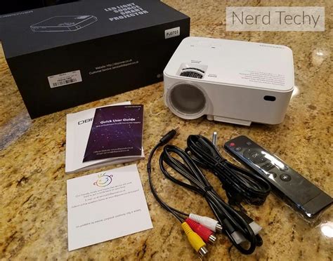 DBPOWER T20 Mini Projector Review Nerd Techy