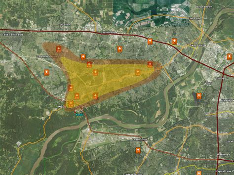 Severe Weather Event Ef2 Tornado In Bourbon Mo And Softball Size