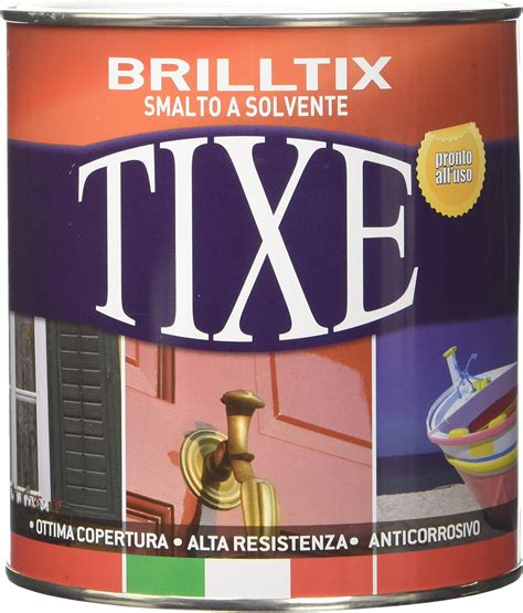 TIXE 104 601 Brilltix Smalto A Solvente Vernice Bianco Lucido 750 Ml