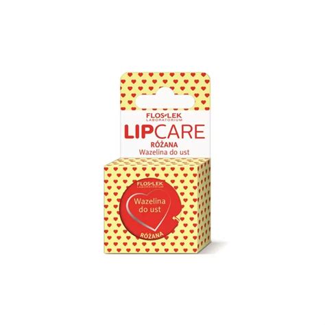 FLOSLEK LIP CARE wazelina różana do ust 15 g opinie skład i cena