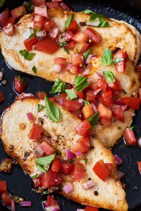 Recipe Easy Bruschetta Chicken Kitchn