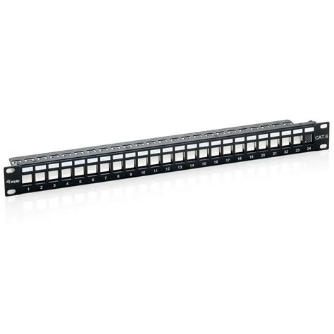 Equip Cat Patch Panel Ports Techinn