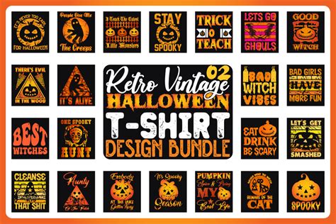 Halloween T Shirt Design Svg Bundle Bundle · Creative Fabrica