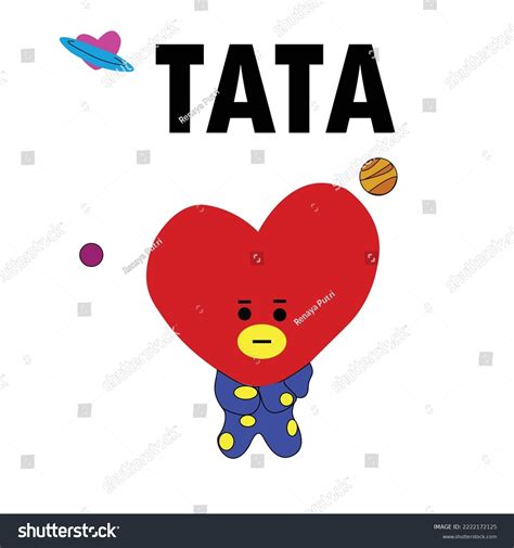 Tata Cute Astronot Stock Vector Royalty Free Shutterstock