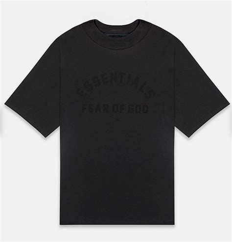 Fear Of God Essential Ss23 Black Collection Mens Fashion Tops And Sets