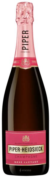 N V Piper Heidsieck Rosé Sauvage Vivino US