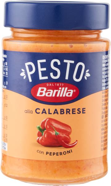 Sosuri Pesto Barilla Sos Pesto Calabrese G Foodville Ro