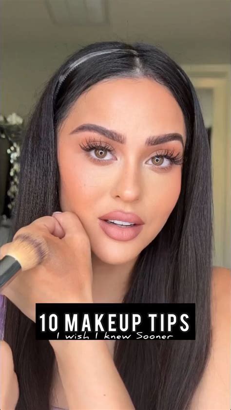 10 Mack Up Tips [video] Makeup Tips Makeup Routine Face Makeup