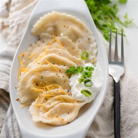 Savory Pierogi With Cheese Filling The Spoon Of Pleasure