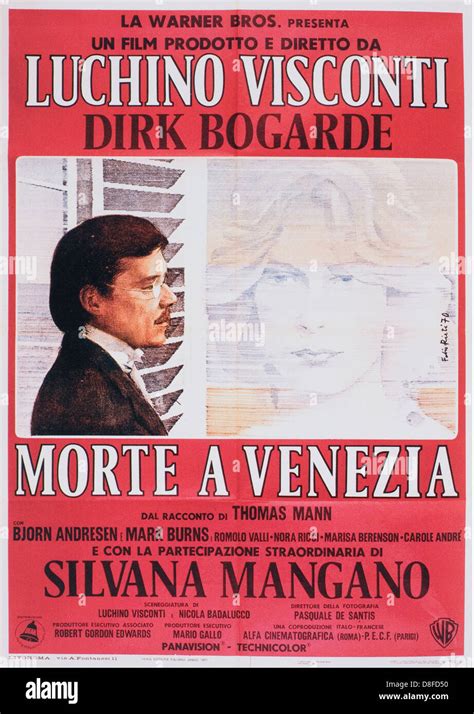 Morte A Venezia Affiche De Film Italien Photo Stock Alamy