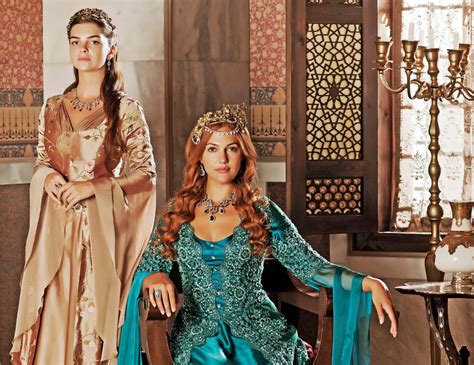 The Magnificent Century Hürrem Sultan and Mihrimah Sultan Платье с